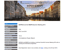 Tablet Screenshot of bapras.meeting.org.uk
